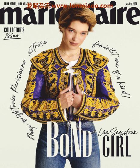 [荷兰版]Marie Claire 嘉人女士时尚杂志 2021年1-2月刊